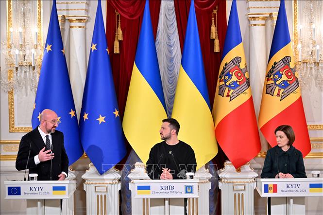 Ukraine Et Moldavie Accord De Principe De L UE Pour Lancer Des