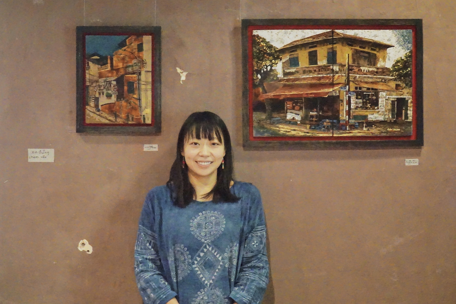 ハノイへの愛を漆絵に託す日本の女性画家濱田恵理子