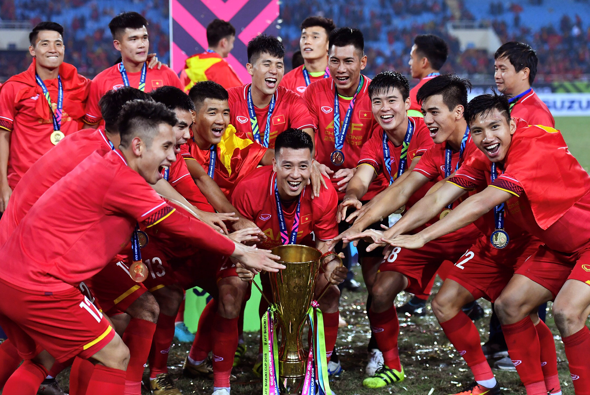 AFF Awards 2019 die vietnamesische Nationalmannschaft gewinnt den