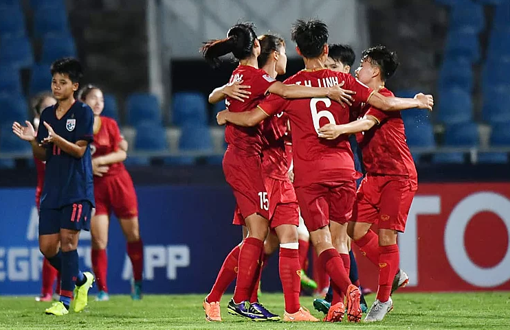 U19FußballAsienmeisterschaft der Frauen Vietnam gegen Australien