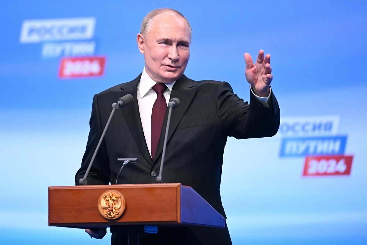 Vladimir Putin set to win Russia presidential election preliminary results