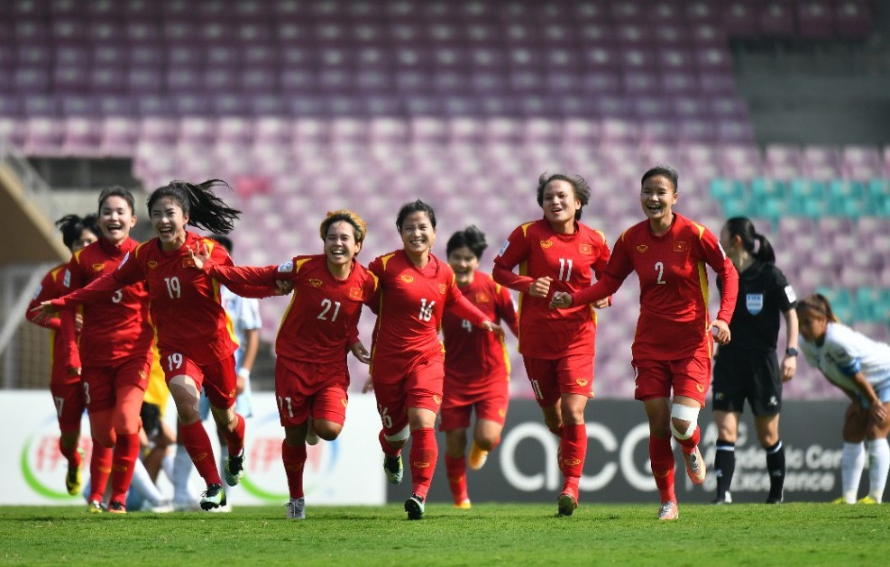 Vietnamese women’s football team enters World Cup for first time