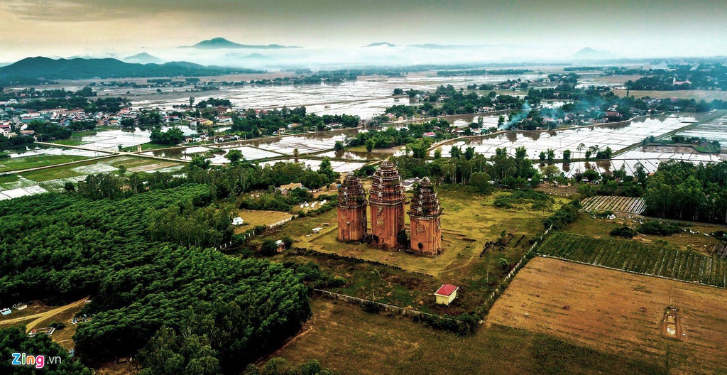 Cham towers in Binh Dinh province