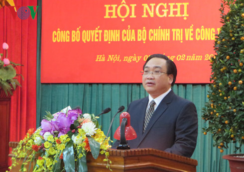 Deputy PM Hoang Trung Hai appointed Hanoi’s Party Secretary