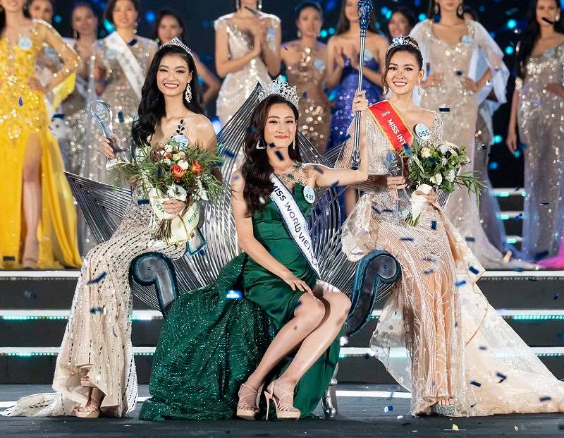 Luong Thuy Linh crowned Miss World Vietnam 2019