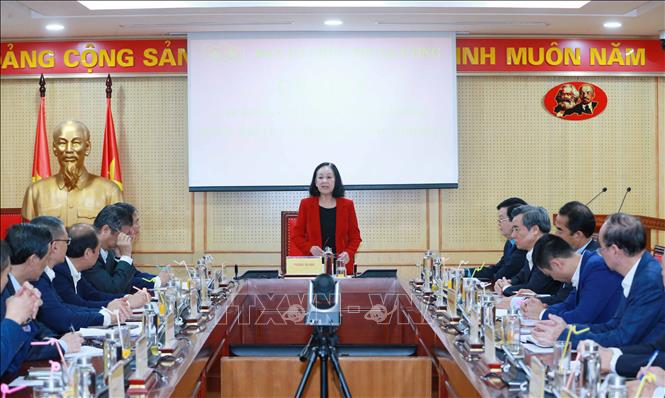 Politburo member Truong Thi Mai meets newly appointed Ambassadors ...